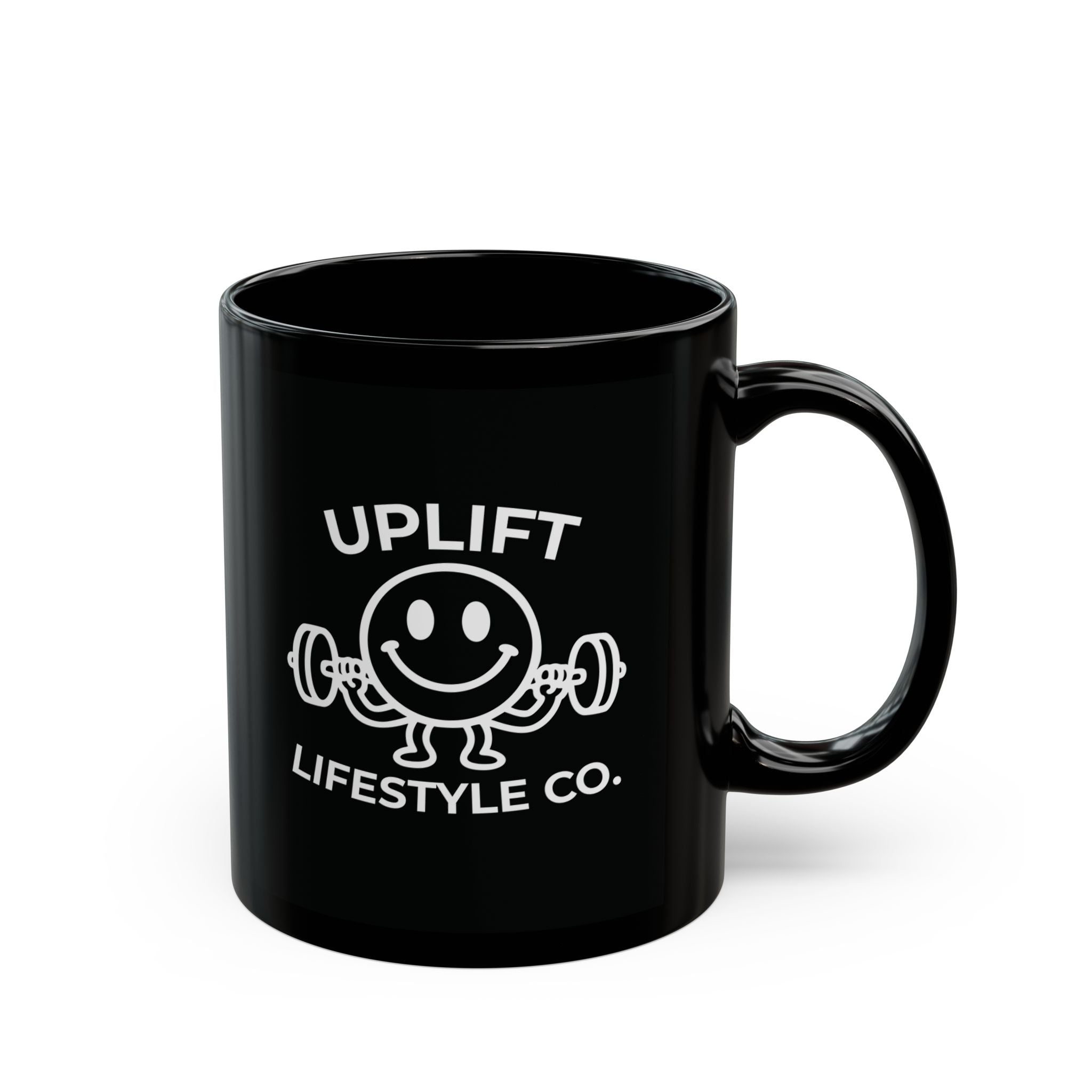 "Just Show Up" Ceramic Mug