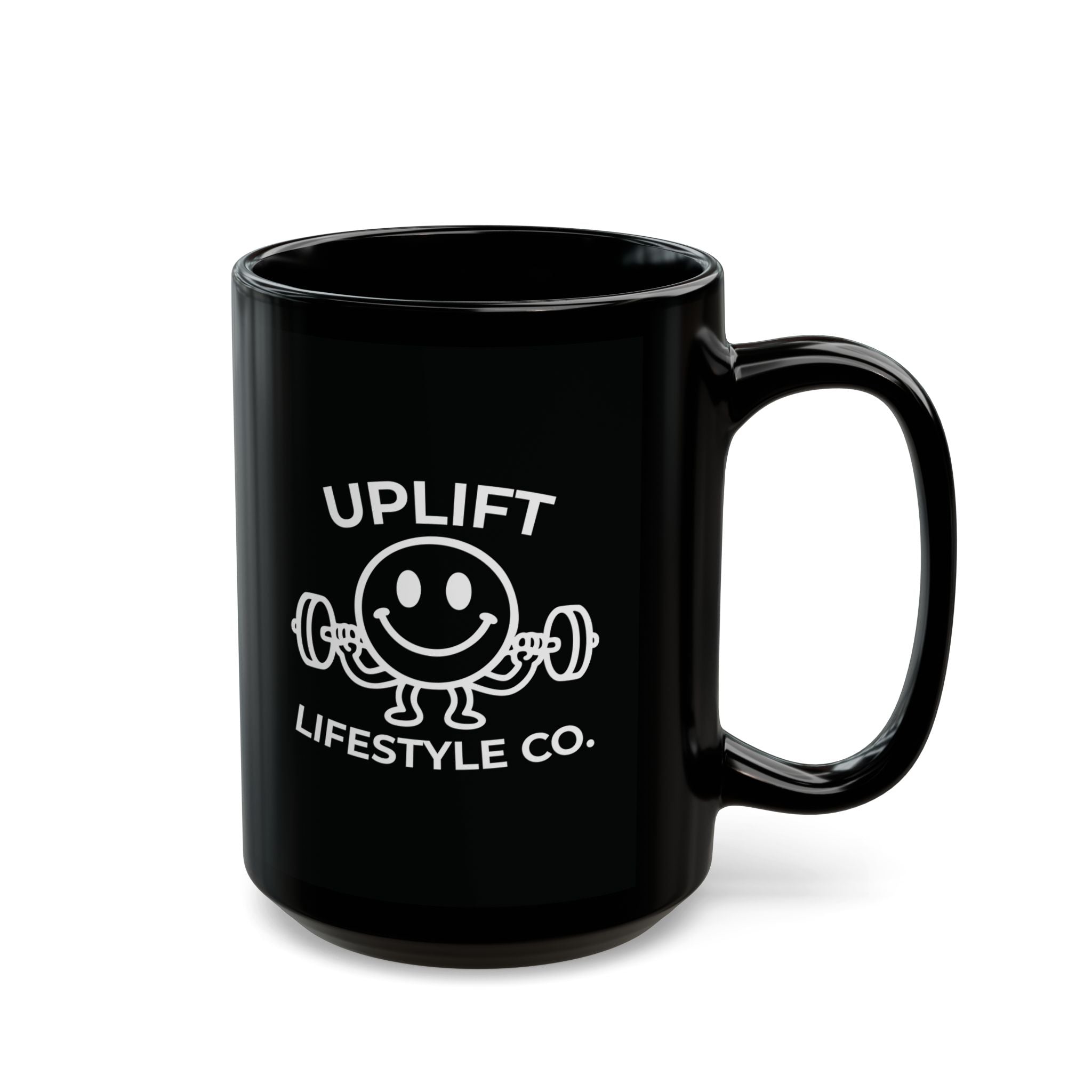 "Just Show Up" Ceramic Mug